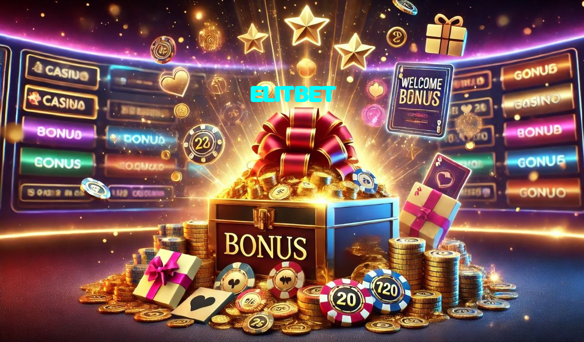 ELITBET خوش آمدید بونس +600% پیشکش موبائل ایپ کے پروموشن سیکشن میں دکھائی دیتی ہے۔